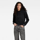 G-star Sweatshirt - G-star Premium core hooded sw wmn l\s black | Shoptok.si