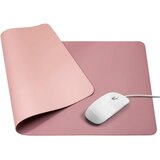  Podloga za laptop od umjetne kože 80x40 cm - roza | shoptok.hr