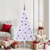  Umjetno božićno drvce s stalakom Bijelo 150 cm PVC i čelik | shoptok.hr