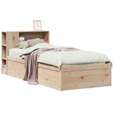  Okvir kreveta bez madraca 75 x 190 cm od masivne borovine | shoptok.hr