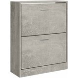 Ormarić za cipele boja betona 63x24x81 cm konstruirano drvo | shoptok.hr