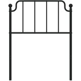  Kovinsko posteljno vzglavje črno 80 cm, (20953030) | Shoptok.si