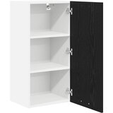 Viseći ormarić Riga Crni hrast i bijela 40 x 31 x 80 cm | Eponuda.com