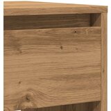 vidaXL Konzolna mizica artisan hrast 89x41x76,5 cm inženirski les | Shoptok.si
