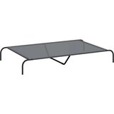 vidaXL dvignjena pasja postelja siva 150x90x20 cm tekstilen in jeklo | Shoptok.si