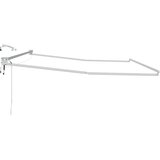  Električni sklopivi okvir tende Bijeli 4 x 2 m Aluminij | shoptok.hr