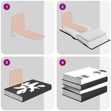  Ležeča polica s polico 8 pcs Roza 6 x 10,8 x 6,6 cm, (5000307011) | Shoptok.si