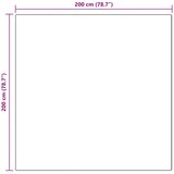  Tepih od umjetne ovčje kože TAFALLA Antracit 200 x 200 cm | shoptok.hr