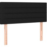  S oprugama i madracem crni 100 x 200 cm od tkanine | shoptok.hr