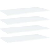 vidaXL Police za knjige 4 kom bijele 80 x 20 x 1 5 cm od iverice | shoptok.hr