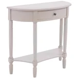 Sivi pomoćni stol od masivnog bora 33x81 cm Heritage –