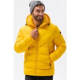 Ombre Puhovke Moška zimska bunda (C519YELLOW) pisana | Shoptok.si