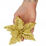  Božićni ukras 12 cm, zlatni | shoptok.hr
