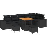  Sjedeća garnitura za vrt 10 kom. poliratan 310 x 145 x 85 cm | shoptok.hr