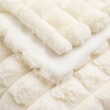Douceur d intérieur Kremno bela odeja iz mikropliša/iz umetnega krzna 180x220 cm Igloo – | Shoptok.si