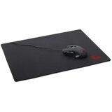 Gembird Gaming Mouse Pad, Size L 400x450 mm, Black | ePonuda.com