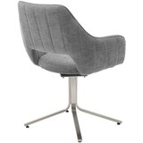 Premium Living naslanjač bacares, vrtljiv, siva | Shoptok.si