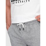 Ombre Men's LOOSE FIT melange fabric shorts - gray | Shoptok.si