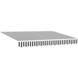 vidaXL Nadomestno platno za tendo Antracitno siva in bela 350 x 200 cm, (5000045932) Cene