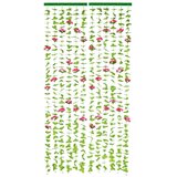 Maximex Rdeča/zelena zavesa za vrata 90x190 cm Roses – | Shoptok.si