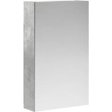  Kupaonski ormar s ogledalom Betonski sivi 30 x 10,5 x 50 cm | shoptok.hr