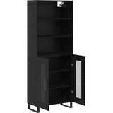  Highboard 2 kom. Crni hrast 69,5 x 34 x 180 cm | shoptok.hr