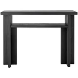 Črna stranska mizica 32x110 cm Cupa –