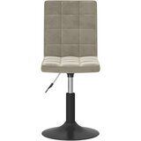 vidaXL Okretne blagovaonske stolice 6 kom svjetlosive baršunaste | shoptok.hr