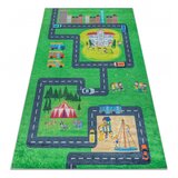 RugsX BAMBINO 2660 pralna preproga Mesto, ulice za otroke protizdrsna - zelena / siva 160x220 cm, (5000175383) | Shoptok.si