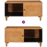 vidaXL Kava Stol Svjetlosmeđa 80 x 50 x 40 cm masivno drvo manga | shoptok.hr