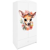  Dječji ormar - BAMBI - bijeli | shoptok.hr