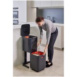 Joseph Joseph Siv jeklen koš za smeti za ločevanje odpadkov 40 l Totem Compact – | Shoptok.si