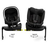 Kinderkraft SET AUTO SEDIŠTA I-LITE I-FIX ENDURA SAFE SA ISOFIX BAZOM BLACK | ePonuda.com
