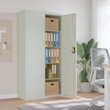 vidaXL Ormarić za spise svjetlosivi 90 x 40 x 180 cm čelični Cijene