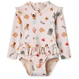 Liewood Enodelne kopalke za dojenčke Sille Baby Printed Swimsuit