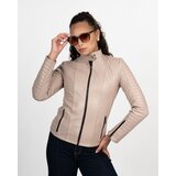 La Force Fashion Kožna jakna Lina - Bež Cene