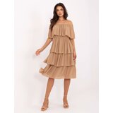 Och Bella Dress-TW-SK-BI-2120.69-camel | shoptok.hr
