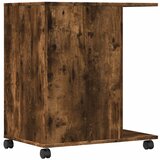  Stalak za pisač s kotačima boja hrasta 60 x 40 x 68,5 cm | Eponuda.com