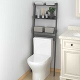  Stalak za kupaonicu sivi 63,5 x 32 x179 cm od masivne borovine | shoptok.hr