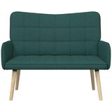  Kauč za dvoje Tamnozelena 115 x 61 x 87 cm tkanina | shoptok.hr