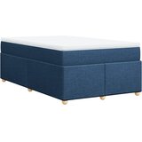  Krevet s oprugama i madracem plavi 120 x 190 cm od tkanine | shoptok.hr