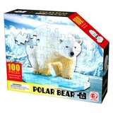 Pertini Beli medved 100 delova 1039682-Puzzle u obliku životinje | ePonuda.com