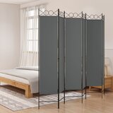 vidaXL Paravan 6-delni antracit 240x200 cm blago Cene