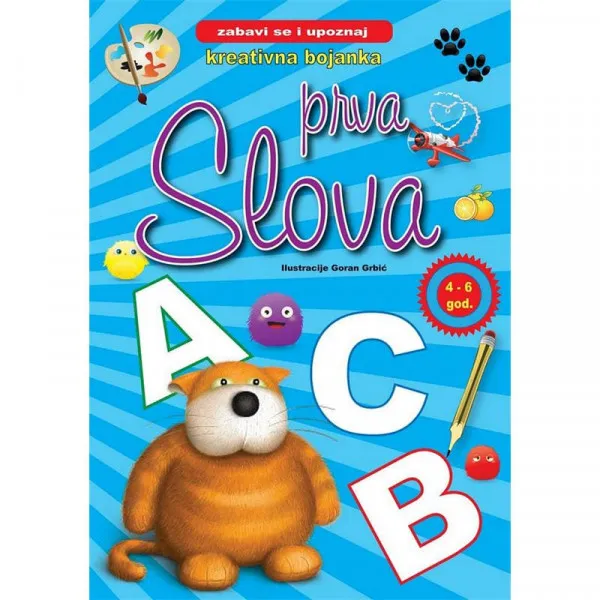 Odeon Kreativna bojanka-prva slova Cijene