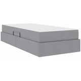  s madracem i skladištem Svijetlo siva 90 x 200 cm | shoptok.hr