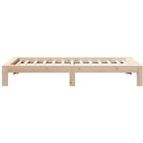  Okvir kreveta bez madraca 90 x 200 cm od masivne borovine | shoptok.hr