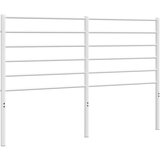 vidaXL Metalno uzglavlje bijelo 150 cm | shoptok.hr