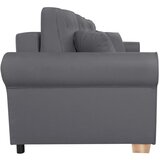 MID.YOU ZOFA S POSTELJNO FUNKCIJO, temno siva tekstil | Shoptok.si