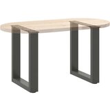  Noge za klub stolić U-oblik 2 kom antracit 38 x (42-43) cm čelik | shoptok.hr