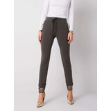 RELEVANCE Sweatpants-RV-DR-5980.12-dark khaki | Shoptok.si